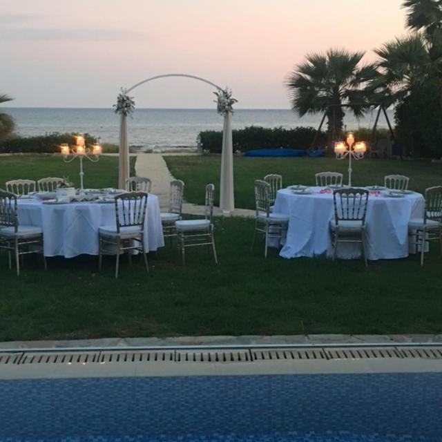 Ionion Beachfront Villa Ayía Nápa Extérieur photo